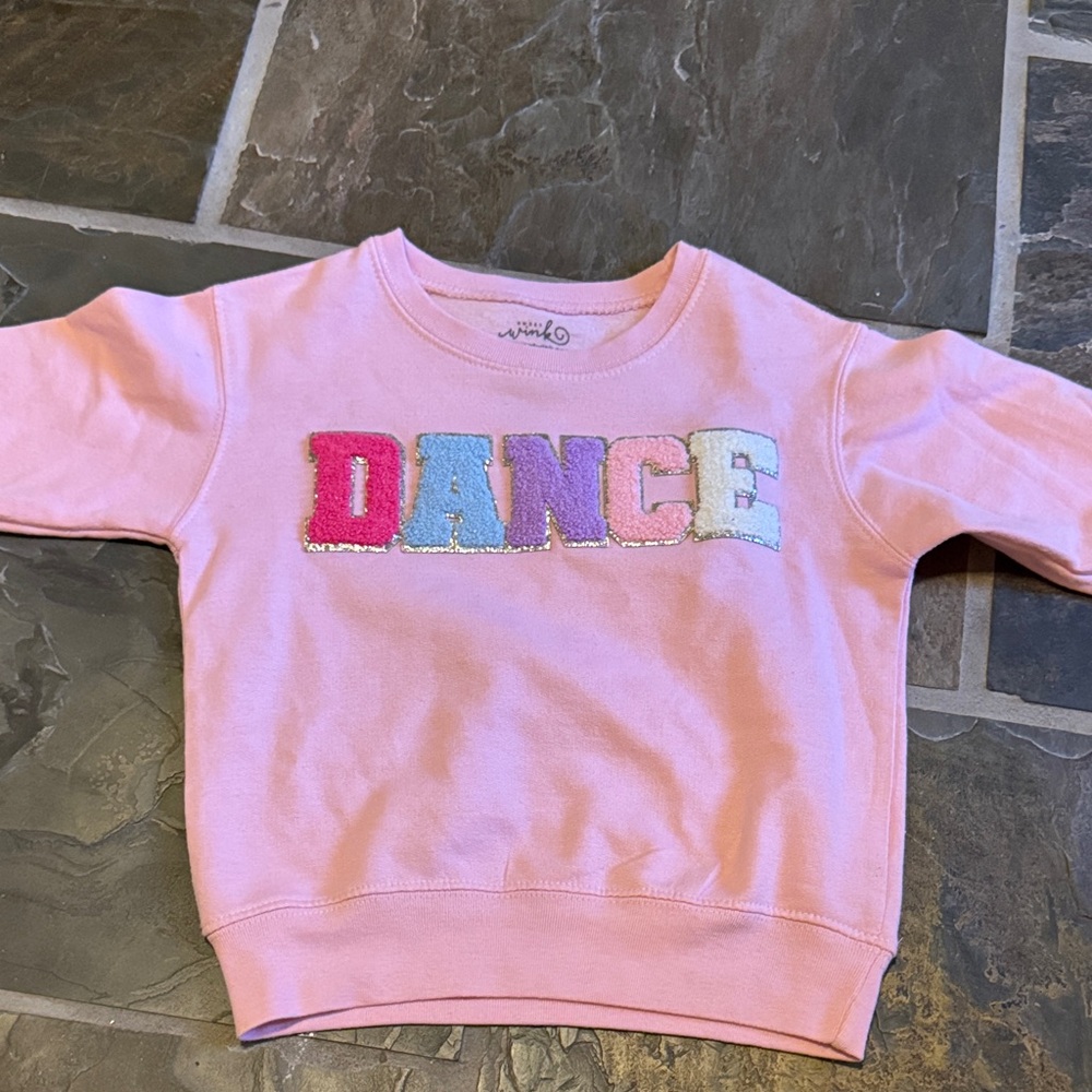 Sweet Wink pink Dance Sweatshirt for Kids